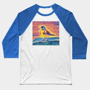 Little bird with yellow Baseball T-Shirt